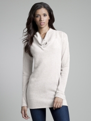 Cashmere Drape Neck Sweater