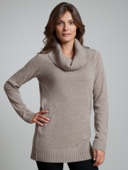 Mixed Gauge Drape Neck