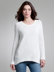 Italian Twist Open Crewneck