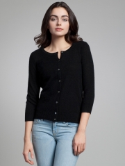 Bracelet Sleeve Cashmere Cardigan