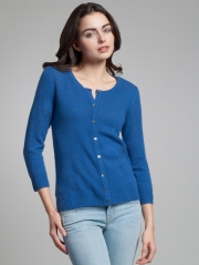 Bracelet Sleeve Cashmere Cardigan
