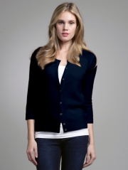 Bracelet Sleeve Cashmere Cardigan
