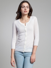 Bracelet Sleeve Cashmere Cardigan