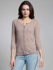 Bracelet Sleeve Cashmere Cardigan
