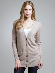 Cashmere V Neck Cardigan