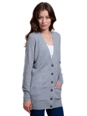 Cashmere V Neck Cardigan