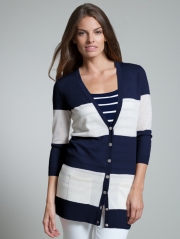 Cashmere Colorblock Cardigan