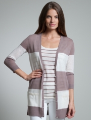 Cashmere Colorblock Cardigan