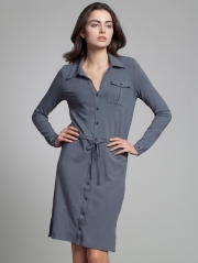 Travel Jersey Shirt Dress