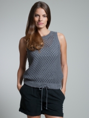 Stitch Tank With Waist Tie