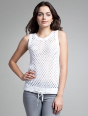 Stitch Tank With Waist Tie