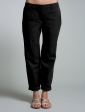 Straight Leg Rolled Hem Pant
