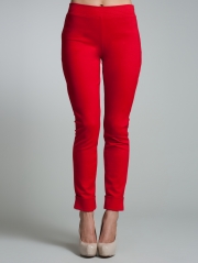 Cross Knit Stretch Slim Cuff Pant