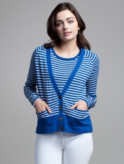 Stripe Cardigan