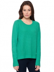 Cashmere Thermal Front U Neck