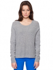 Cashmere Thermal Front U Neck