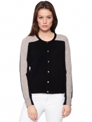 Cashmere Color Block Cardigan