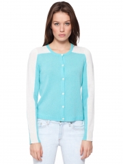 Cashmere Color Block Cardigan Cashmere Color Block Cardigan