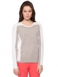 Cashmere Color Block Crewneck