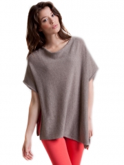 Cashmere Asymmetric Popover Top