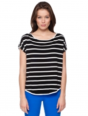 Stripe Sweater Tee