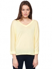 Tencel Double V Neck