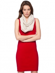 Cashmere Stitch Circle Scarf