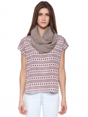 Cashmere Stitch Circle Scarf