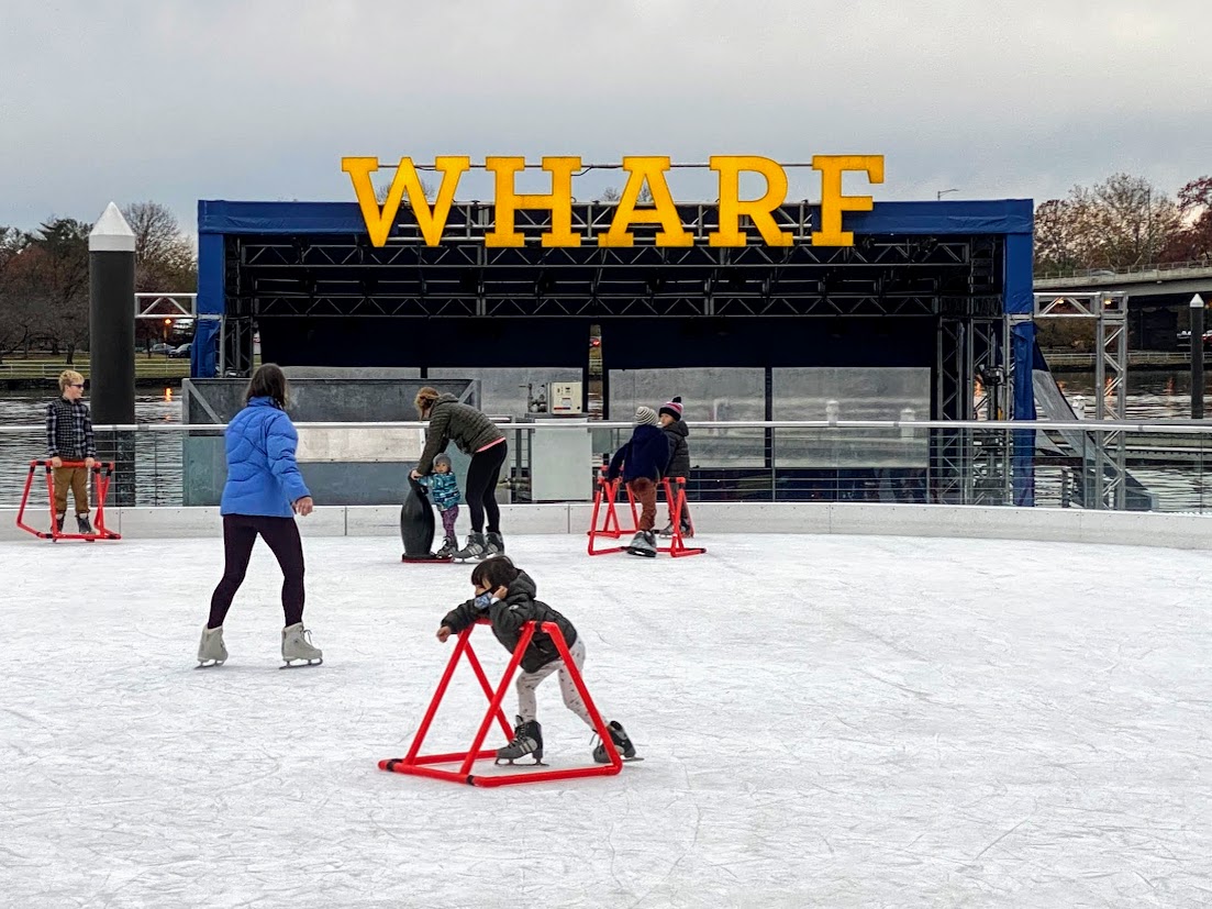 Adaptive Skating Day at The Wharf Ice Rink