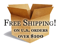 Free Shipping for US orders over $100