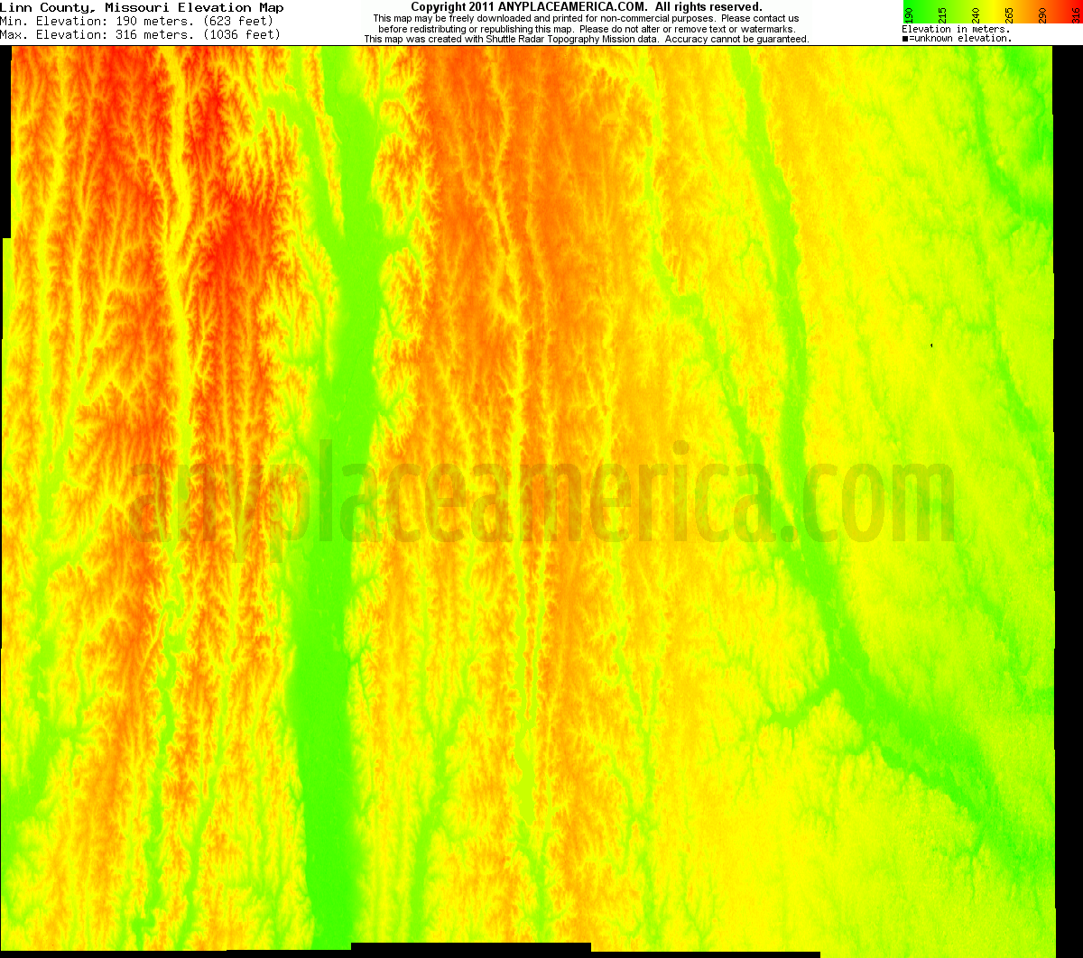 Free Linn County, Missouri Topo Maps & Elevations
