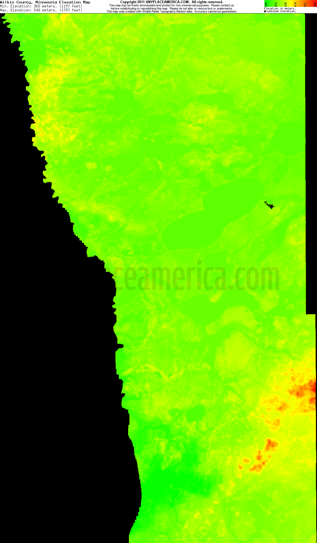 Free Wilkin County, Minnesota Topo Maps & Elevations