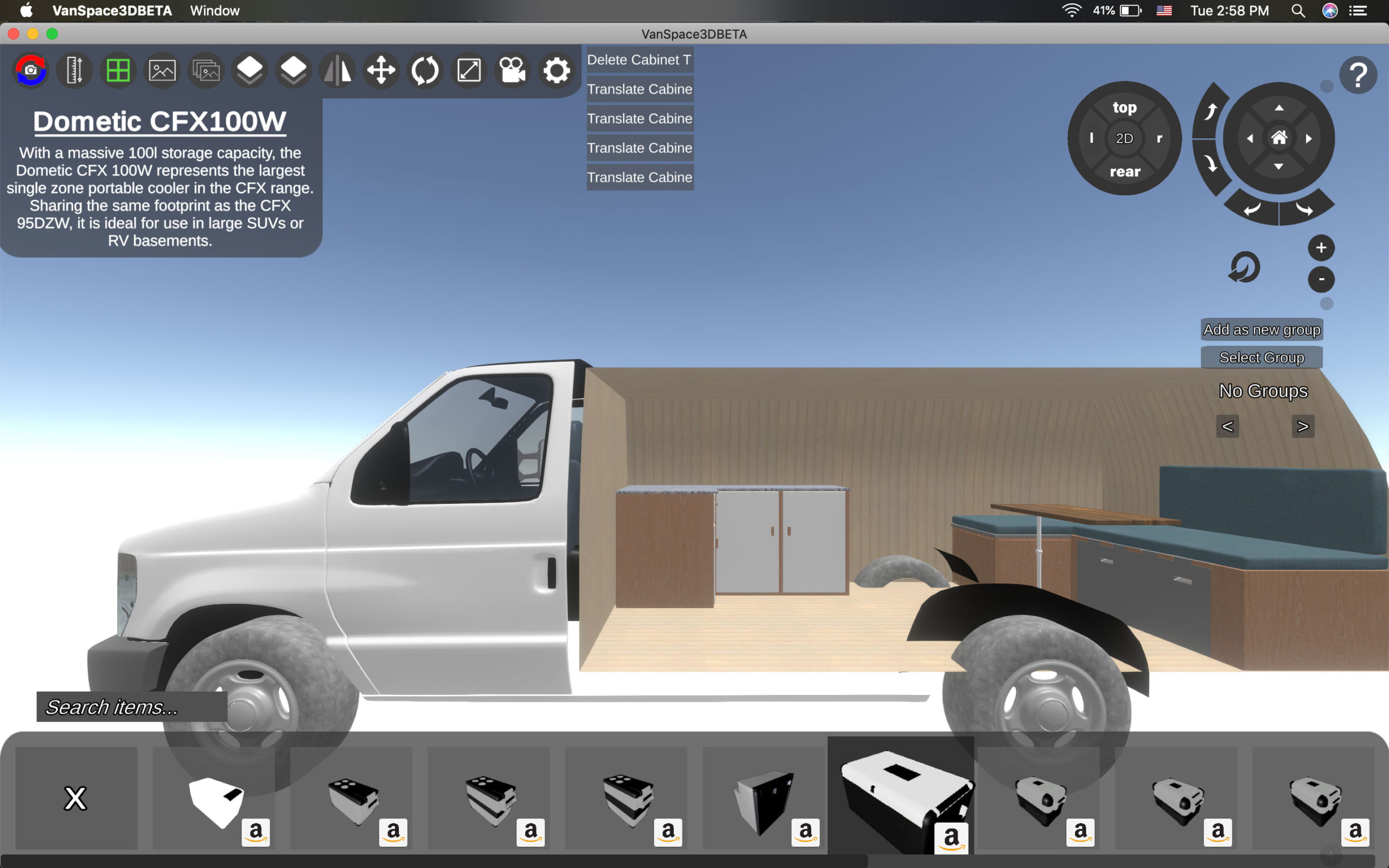 „Vanspace 3D“ apžvalga