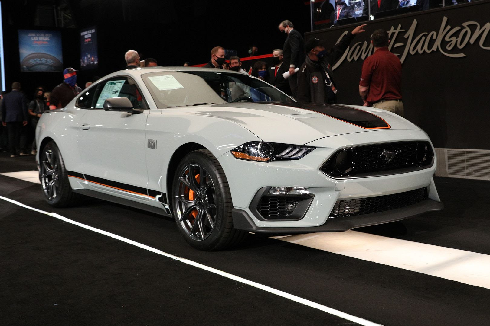 2021 Mustang Mach1 VIN 001 Barrett-Jackson