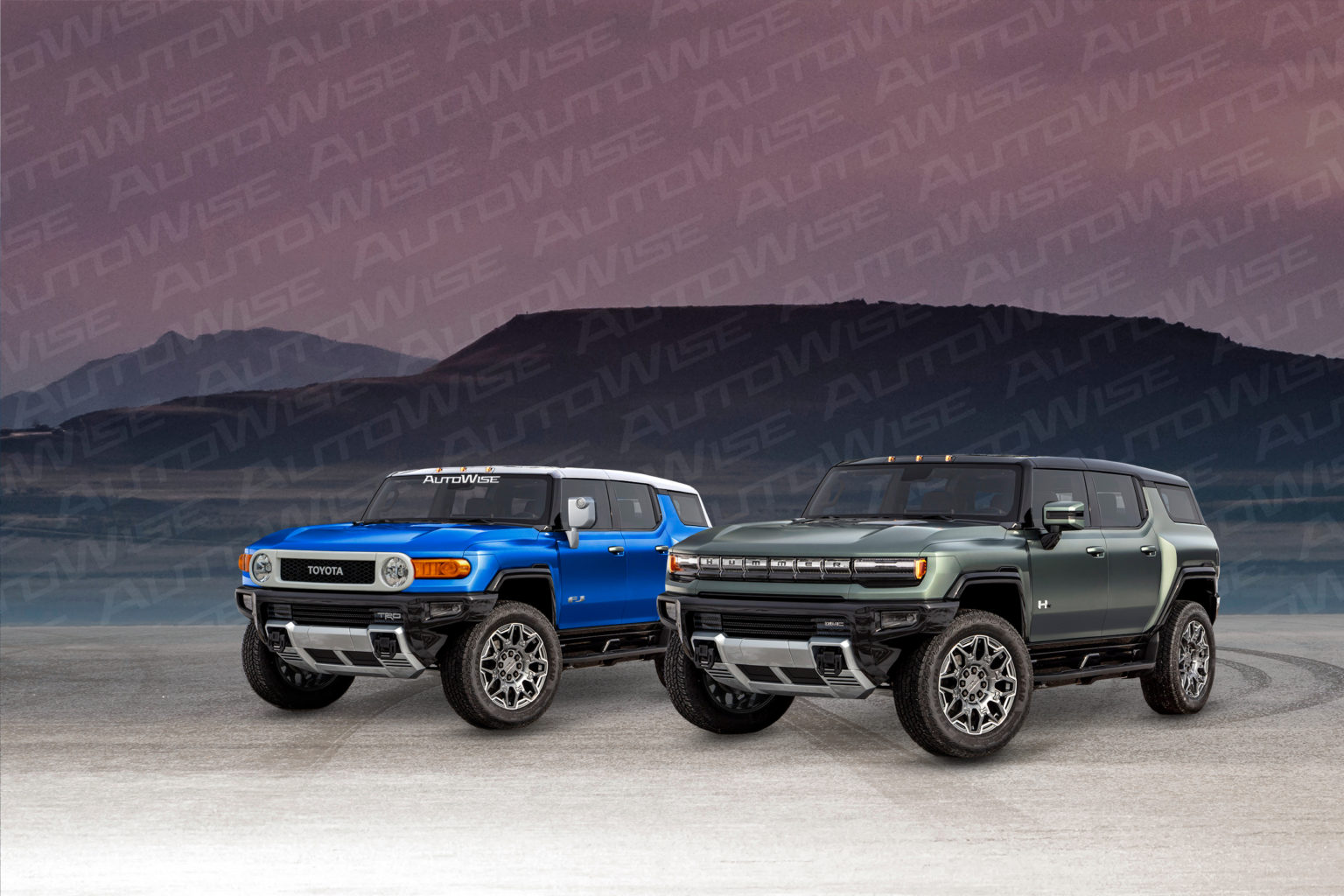 Toyota похожая на hummer
