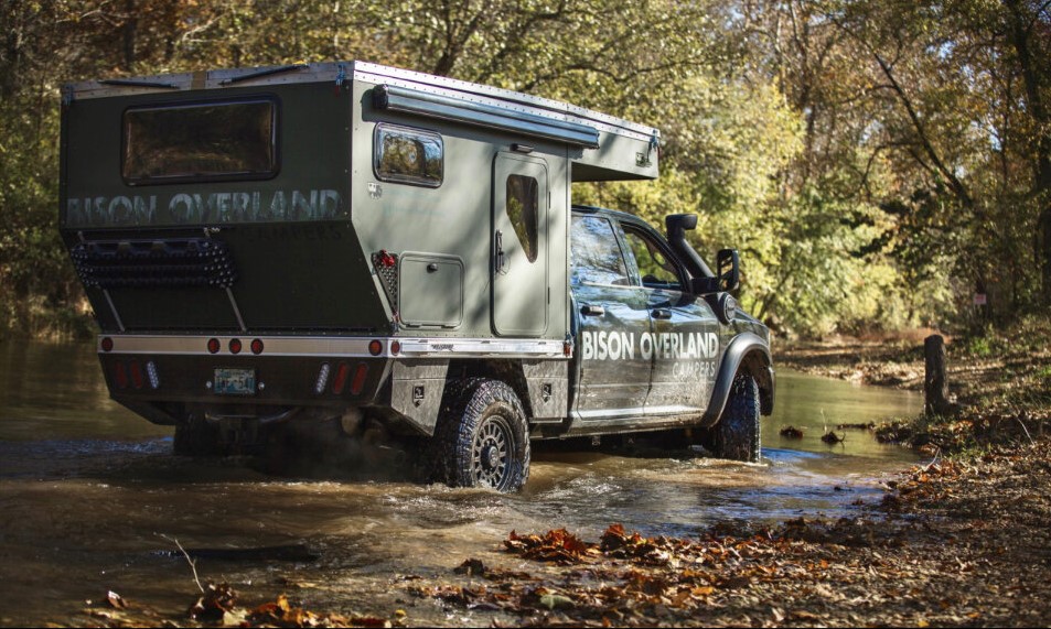 Best Truck Camper: Bison Overland Space Wrangler