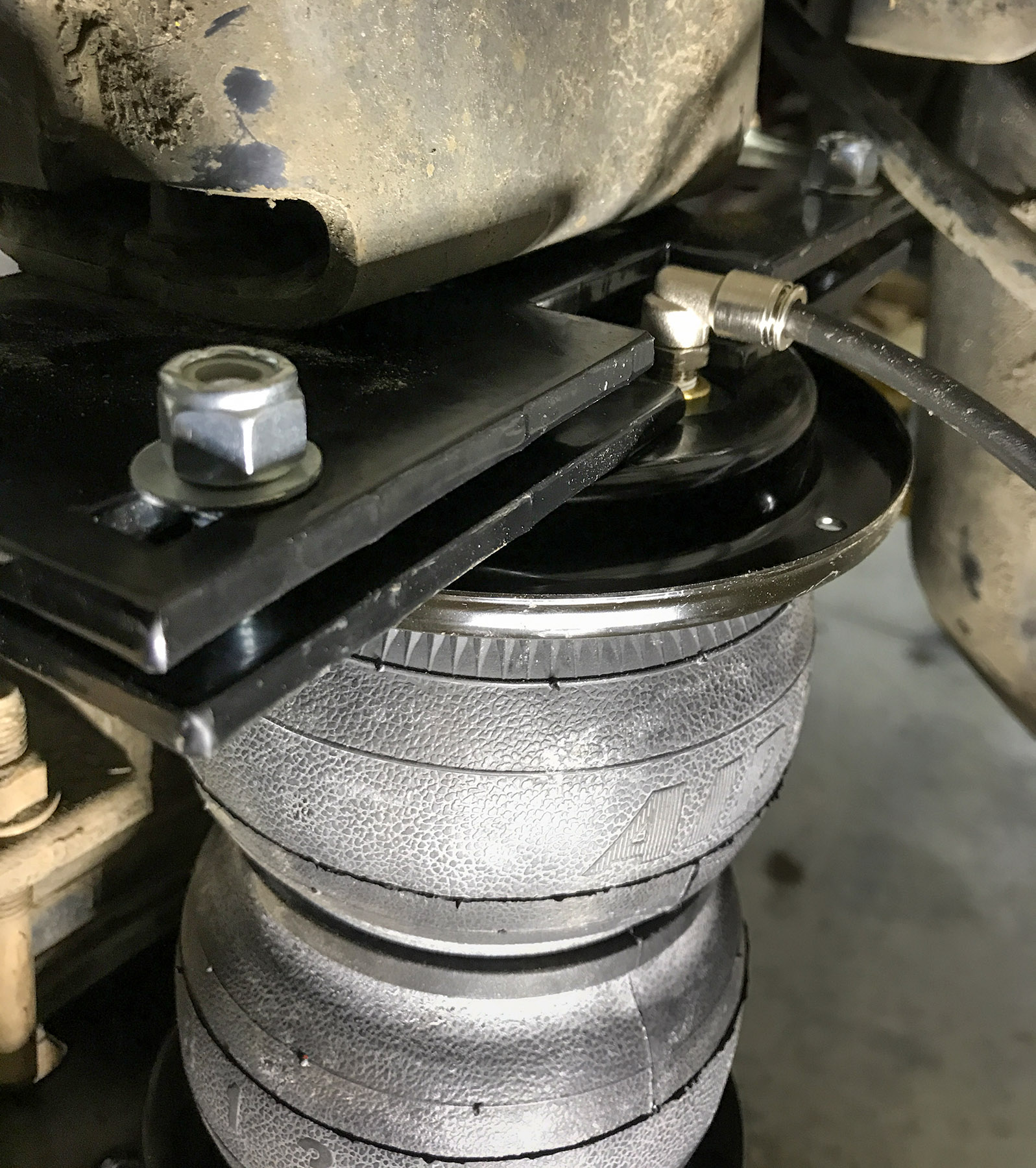 air bags with top plate air bags with top plate
