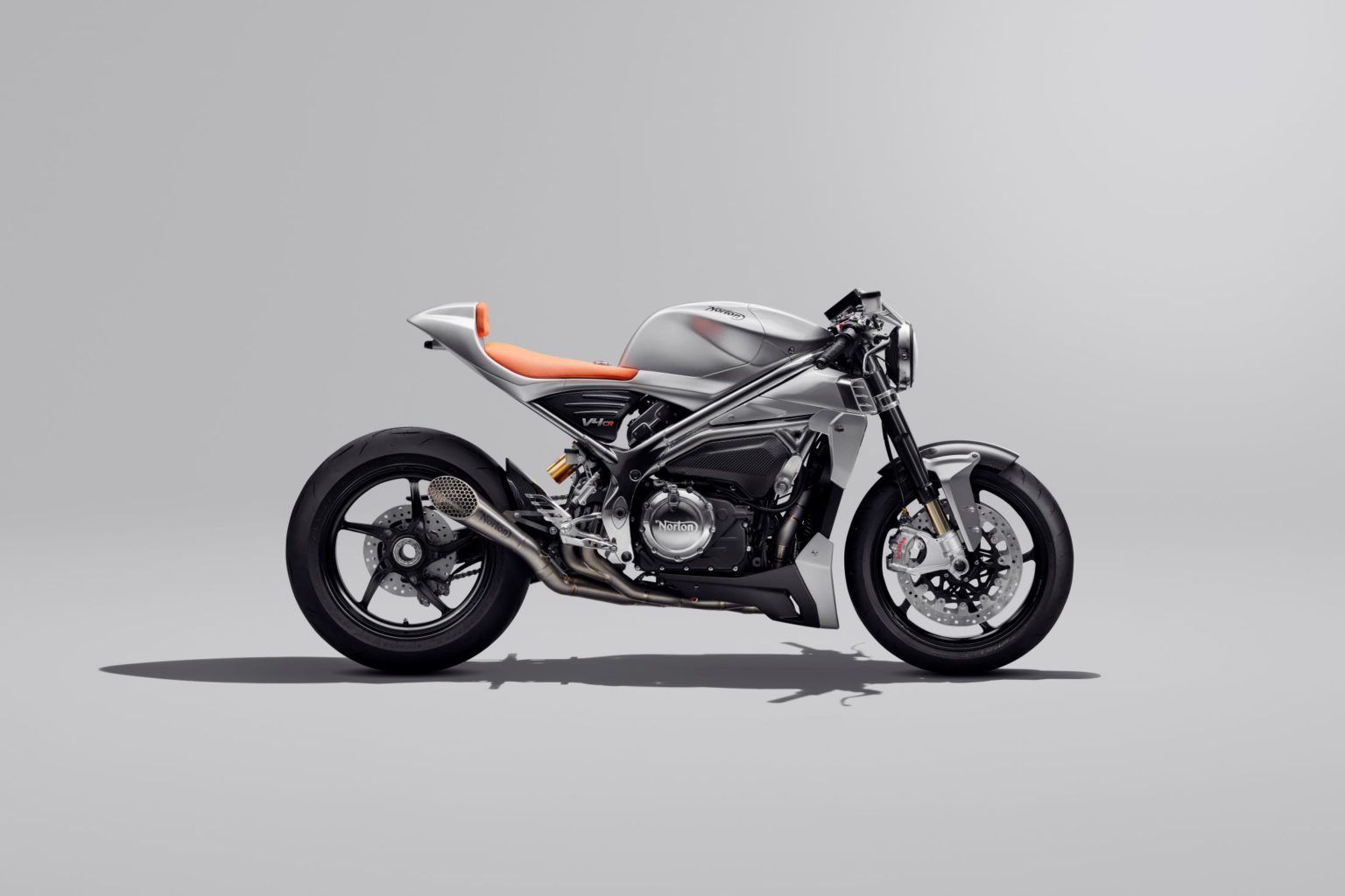 Norton V4CR Concept Strong, Sexy New Café Racer Debuts at UK Show