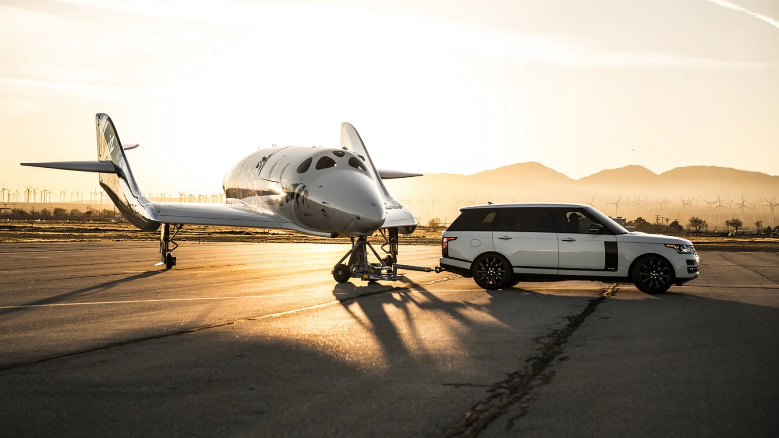 Virgin Galactic Land Rover