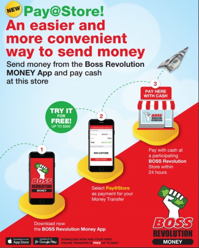 BOSS Revolution Money Transfer Send Money with BR MONEY App