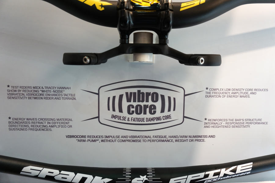 TPE15 Spank adds vibration damping foam to Spike handlebars Bikerumor