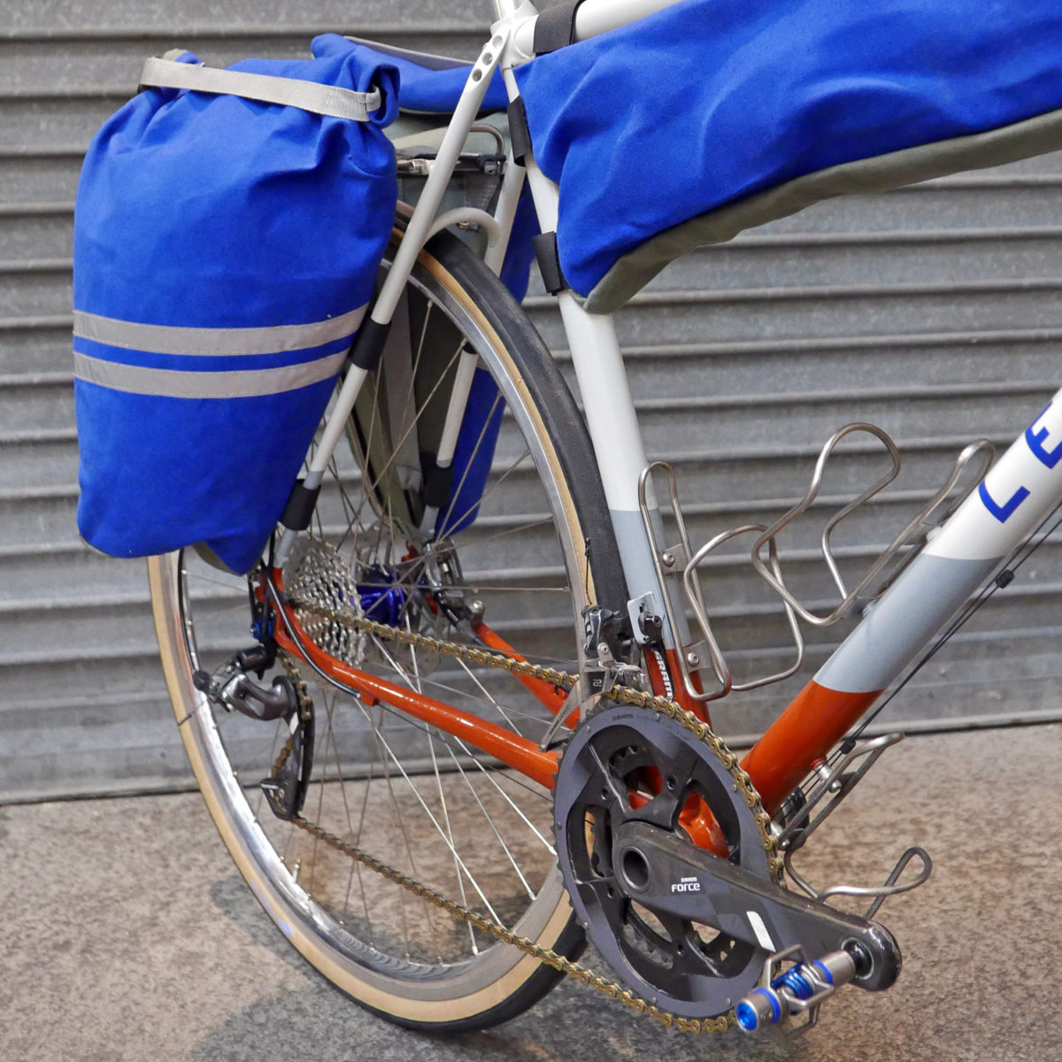 BFS2017 Made to order bags from Tim Tas & Rek, before bikepacking was