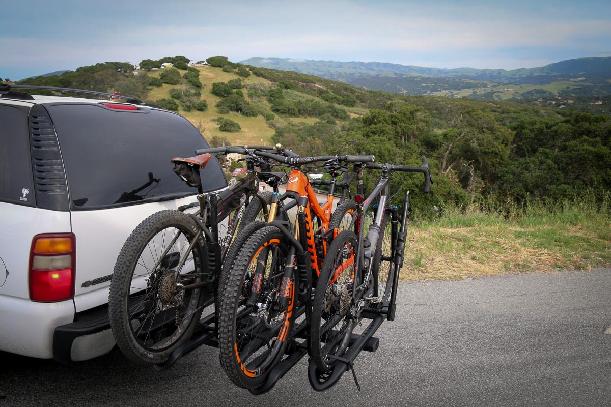 Review RockyMounts SplitRail 2+1+1 bike hitch rack Bikerumor