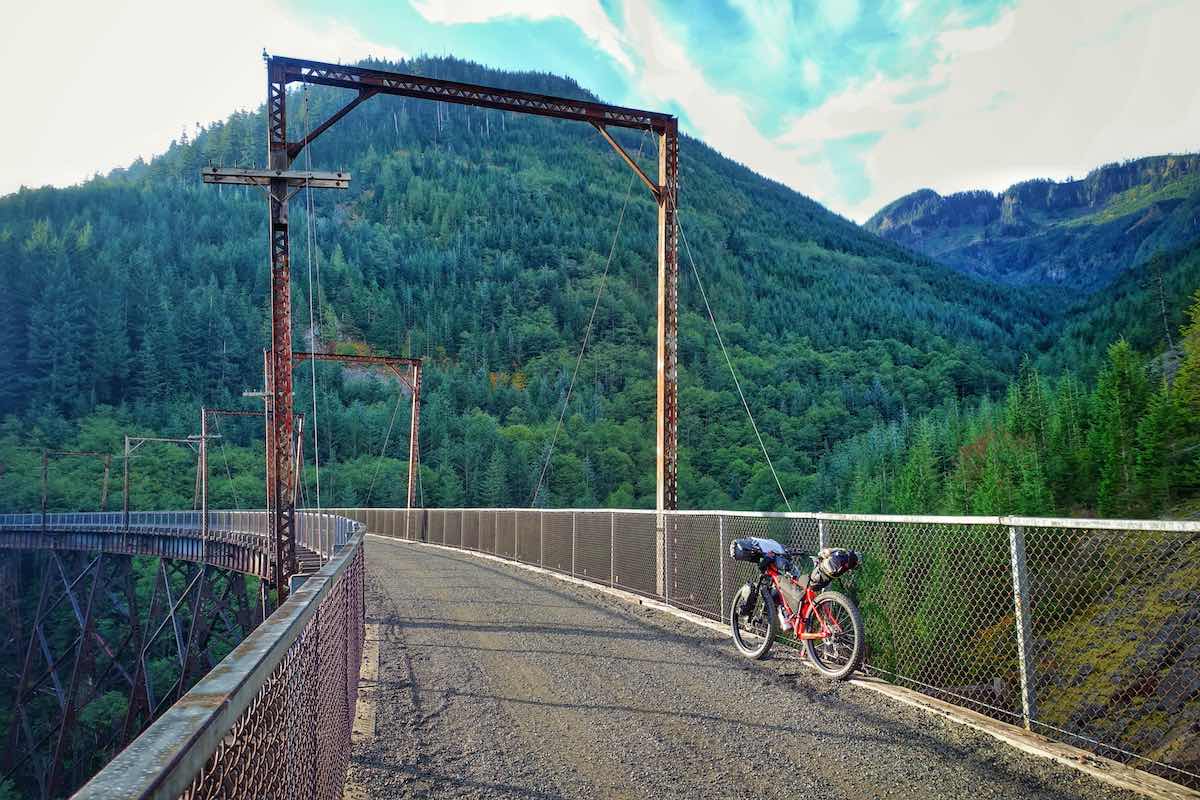 Bikerumor Pic Of The Day John Wayne Trail Washington State Bikerumor