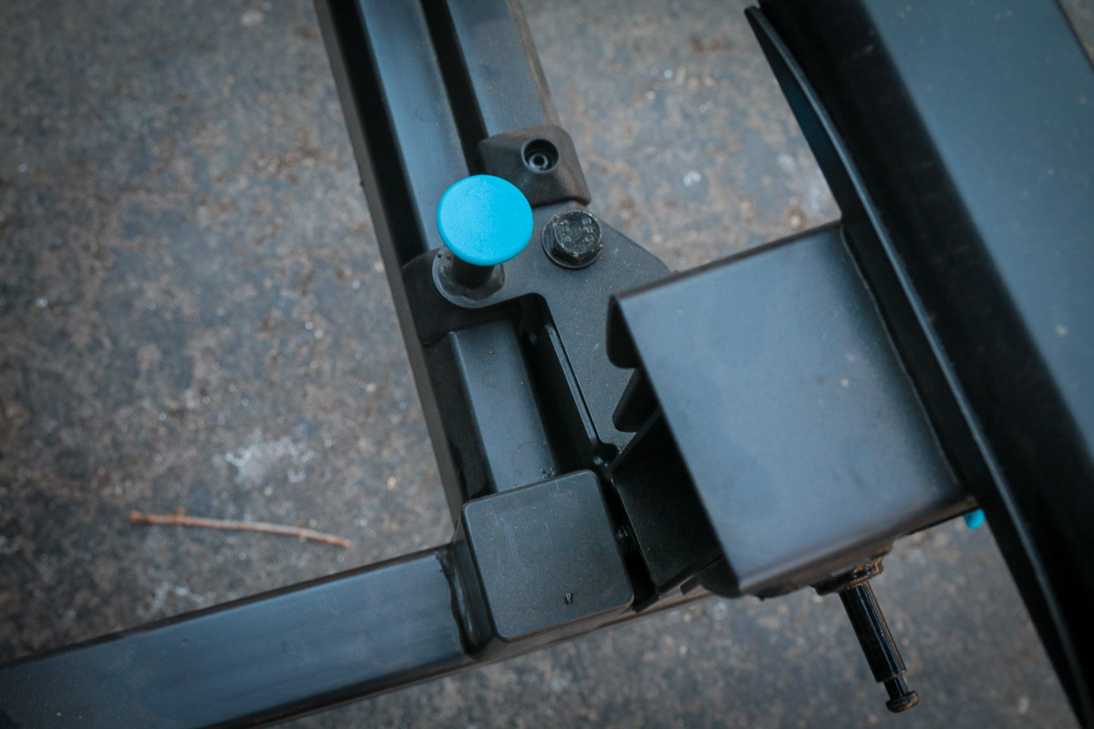 Hitch Swings Pt. 2 RockyMounts Backstage two bike swing away platform