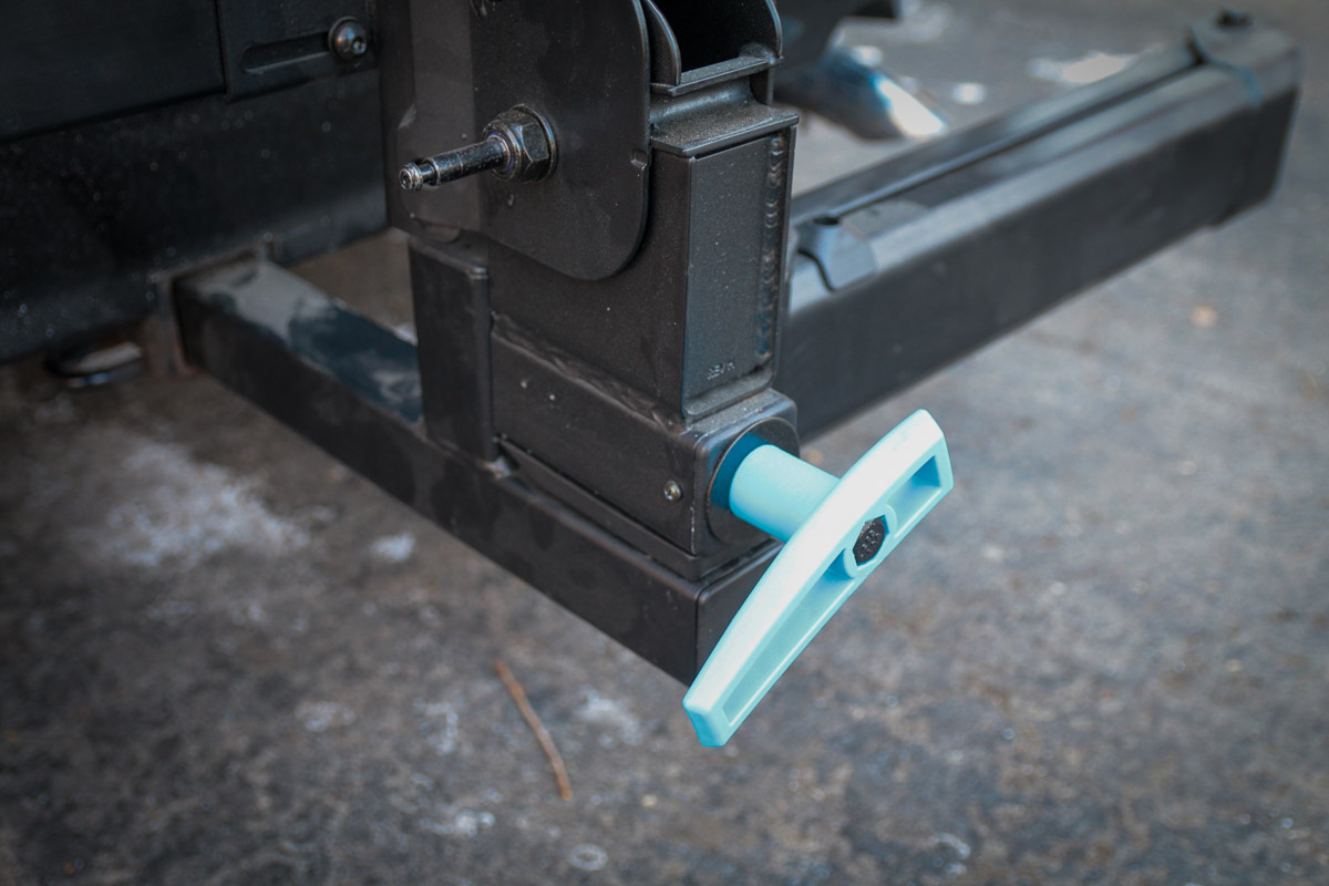 Hitch Swings Pt. 2 RockyMounts Backstage two bike swing away platform