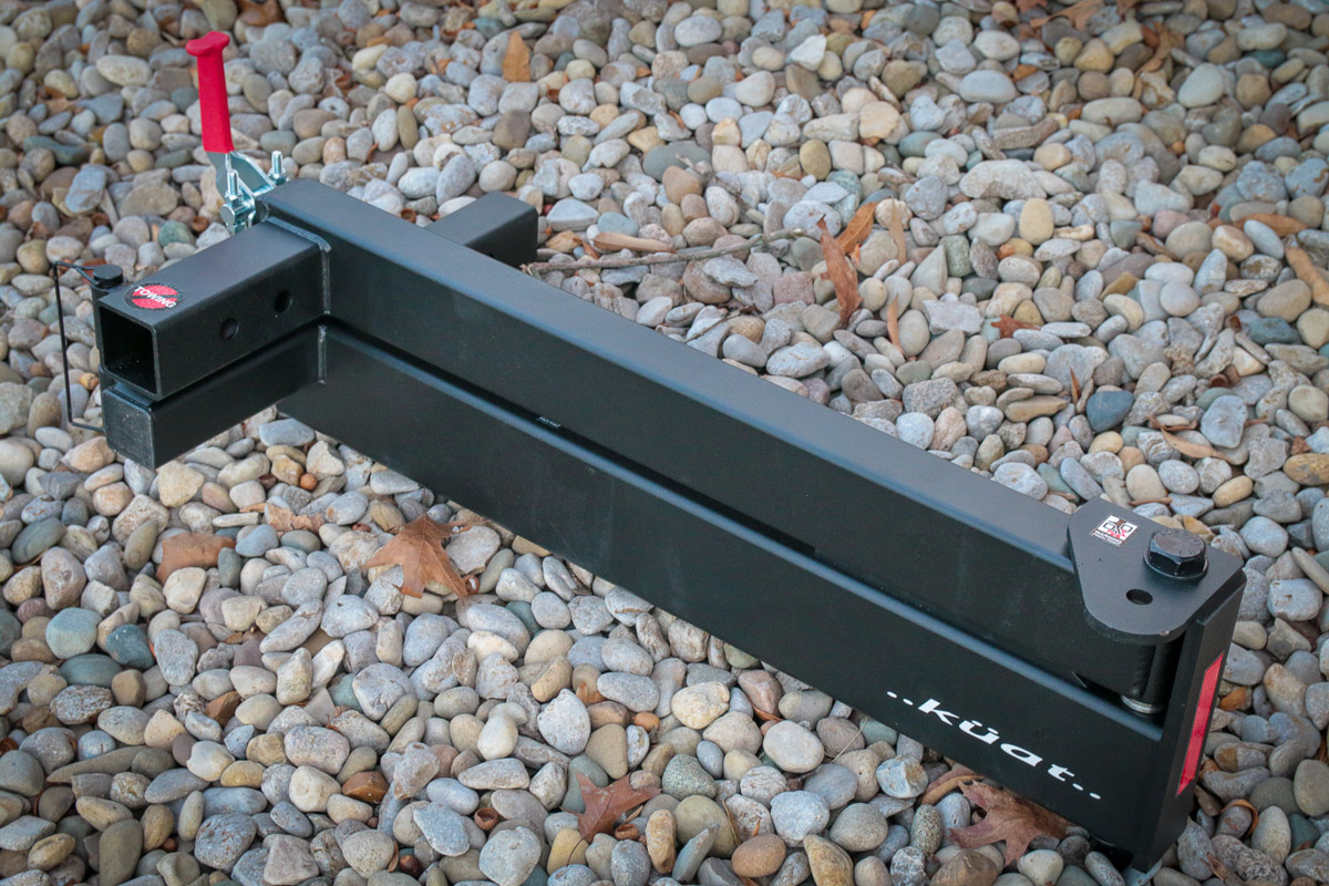 Hitch Swings Pt. 1 Kuat Pivot adapts 2" bike racks to swing freely