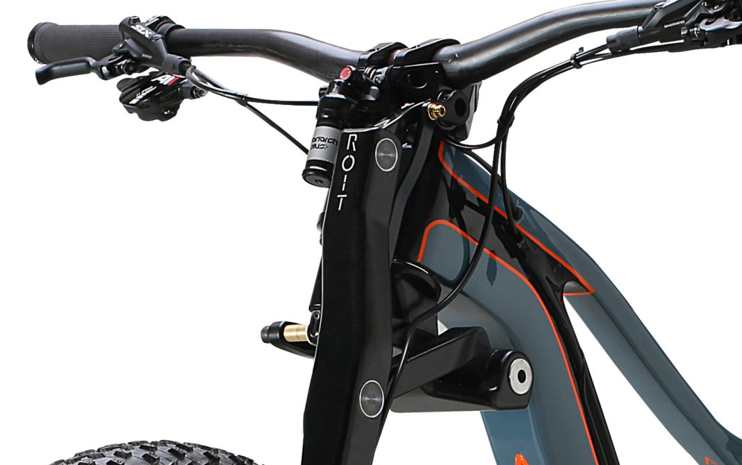 New Adroit Linkage Suspension Fork uses a rear shock to give you more