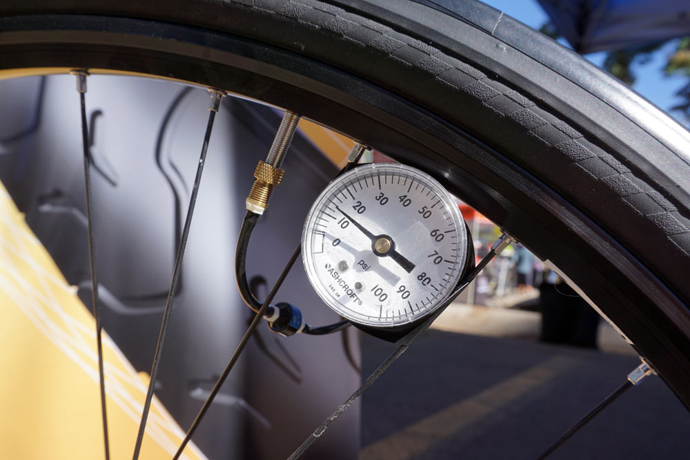 AirWinder self-inflating bicycle tire 