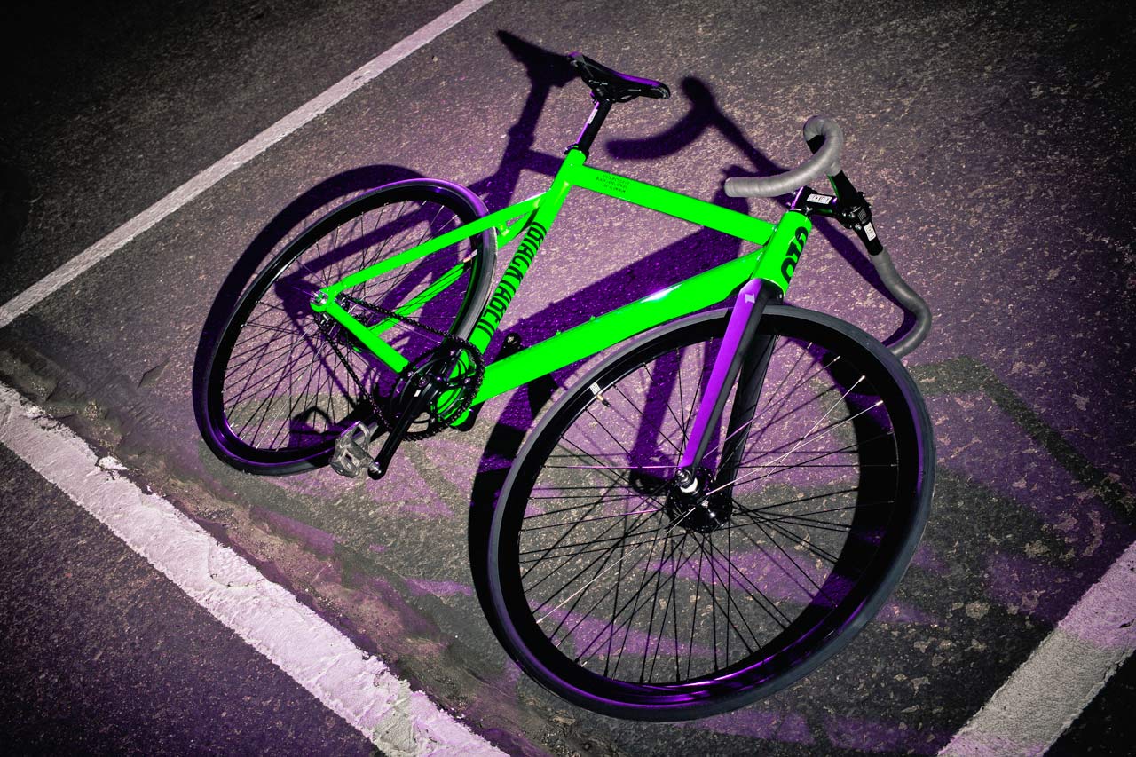 Halloween with Green Zombie fixie 